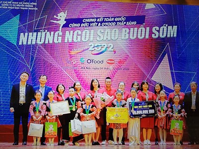 Khép lại cuộc thi “Những ngôi sao buổi sớm” 2022