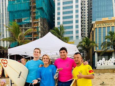 Lần đầu tiên diễn ra Giải Lướt sóng Đà Nẵng mở rộng