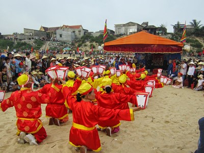 Vũ khúc độc đáo ở làng biển