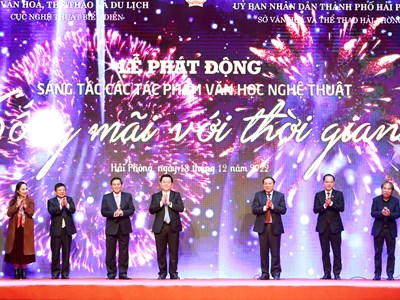 Lễ phát động sáng tác VHNT Sống mãi với thời gian: "Ở một tầm cao mới, quy mô chưa từng có"