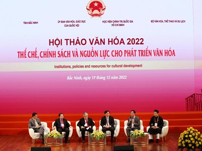 Hội thảo Văn hóa 2022: Đã trực diện làm rõ những vấn đề gây cản trở...