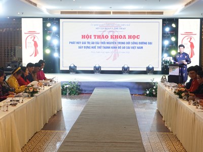 Áo dài thời Nguyễn trong đời sống đương đại: Làm gì để phát huy giá trị?