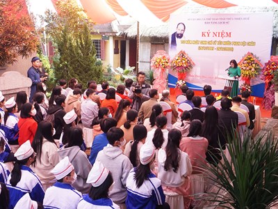 Kỷ niệm 155 năm Ngày sinh chí sĩ yêu nước Phan Bội Châu