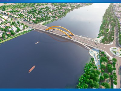 Thừa Thiên Huế khởi công công trình cầu vượt sông Hương