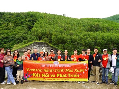 Mới lạ những tour, tuyến du lịch Tết nội tỉnh Quảng Ngãi