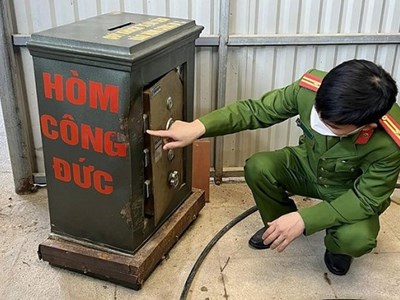Nghệ An: Bắt giữ hai đối tượng cạy két sắt trộm tiền tại Khu di tích quốc gia Truông Bồn