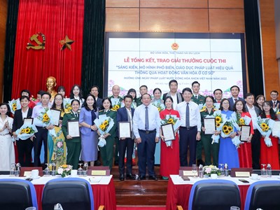 Công tác phổ biến, giáo dục pháp luật của Bộ VHTTDL: Đổi mới và hiệu quả