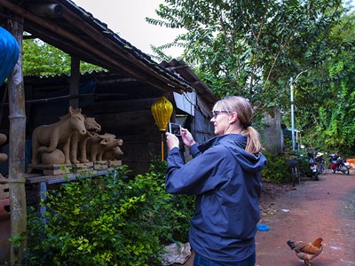 Du lịch xanh ở làng gốm Thanh Hà
