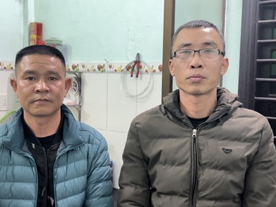 Bắt giữ 2 đối tượng từ Hà Nội vào Huế hoạt động cho vay nặng lãi