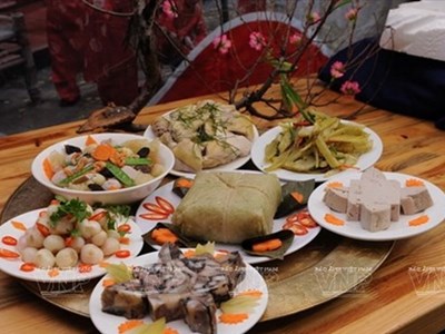 Những món ăn được lựa chọn sử dụng trong những ngày đầu năm
