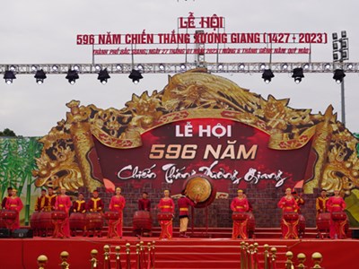 Lễ hội kỷ niệm 596 năm Chiến thắng Xương Giang