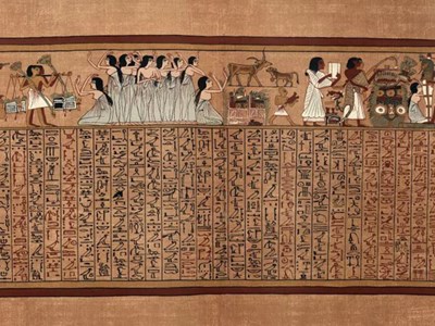 Phát hiện "Cuốn sách về Cái chết" cổ đại dài gần 16 mét tại Ai Cập