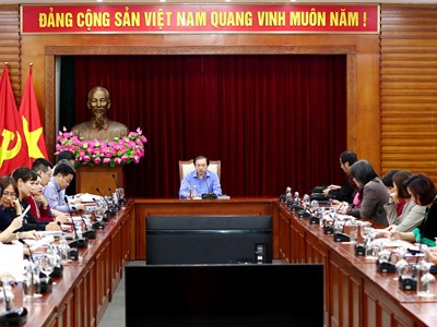 Tổ chức các hoạt động kỷ niệm 80 năm Đề cương văn hoá Việt Nam chất lượng, hiệu quả