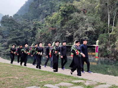 Lễ hội Về nguồn Pác Bó tổ chức vào ngày 20.2