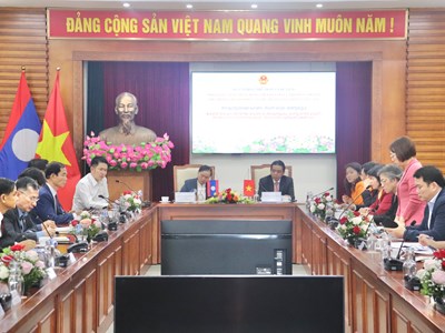 Việt Nam - Lào: Tăng cường hợp tác thể dục thể thao