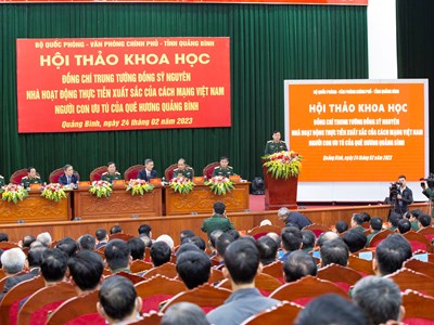 Trung tướng Đồng Sỹ Nguyên – Người con ưu tú của quê hương Quảng Bình