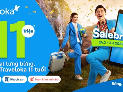 Kỷ niệm 11 năm đồng hành: Traveloka công bố chương trình tri ân du khách Việt