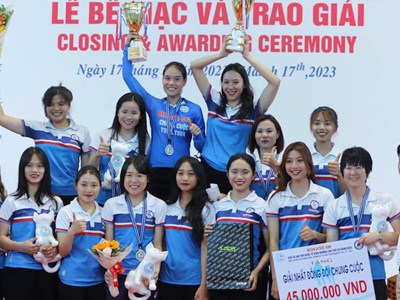Kết thúc giải xe đạp nữ quốc tế Biwase Cup 2023