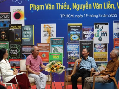Kỷ niệm 15 năm "Tủ sách khoa học và khám phá"