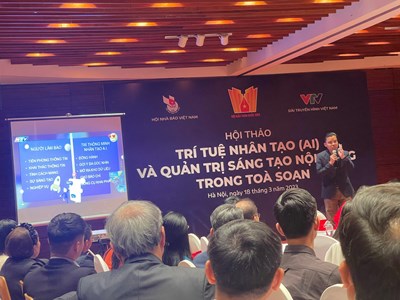 Sử dựng AI trong cơ quan báo chí: Nếu không đầu tư thì thật sự tụt hậu