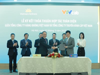 VTVcab và Vietnam Airlines ký thỏa thuận hợp tác toàn diện