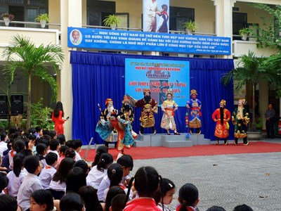 Biểu diễn Tuồng, điểm hẹn văn hóa học đường