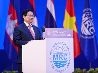 Thủ tướng đề xuất những định hướng hợp tác quan trọng tại Hội nghị Cấp cao Ủy hội sông Mekong quốc tế lần thứ 4