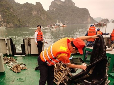 Tìm thấy thi thể nạn nhân thứ 4 vụ máy bay rơi ở Hạ Long