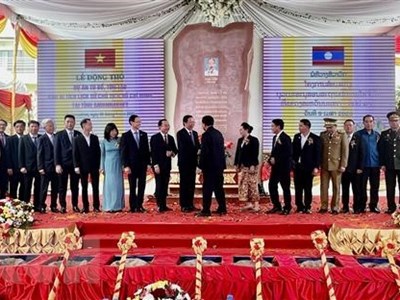Tôn tạo khu di tích Chủ tịch Hồ Chí Minh tại Savannakhet của Lào