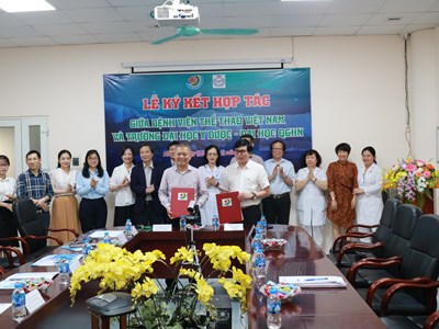 Mở hướng đào tạo nhân lực y học thể thao trình độ cao