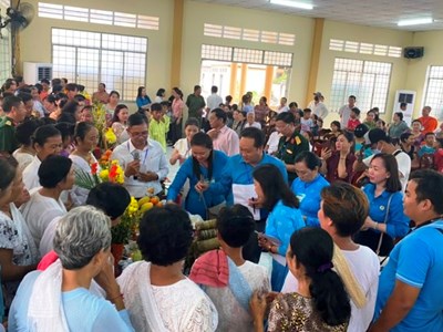 Tết Quân- Dân mừng Chôl Chnăm Thmây tại Kiên Giang