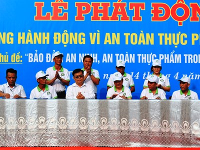 Kiên Giang phát động "Tháng hành động vì an toàn thực phẩm" 2023