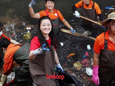 “Cùng gom nào, cho trái đất xanh”