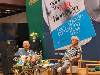 Giao lưu, giới thiệu sách của nhà văn Mạc Can và Nguyễn Đông Thức