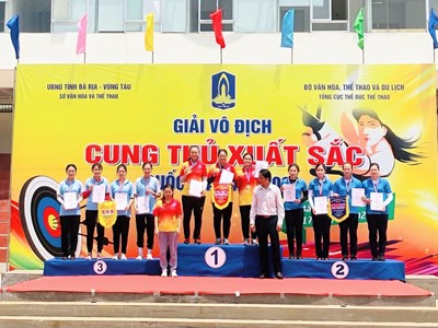Kết thúc Giải vô địch Cung thủ xuất sắc quốc gia 2023