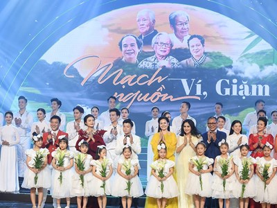 Ngọt ngào đêm dân ca Ví, giặm