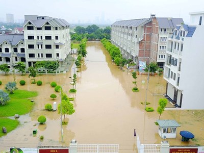 Hà Nội: Càng xây nhiều chung cư càng ngập sâu?