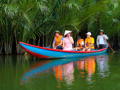 Rừng dừa nước Tịnh Khê trở thành điểm đến du lịch hấp dẫn