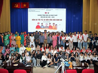 Giao lưu, tìm hiểu về Đờn ca tài tử trong học sinh, sinh viên