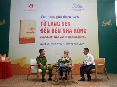 Tọa đàm, giới thiệu cuốn sách “Từ Làng Sen đến Bến Nhà Rồng”