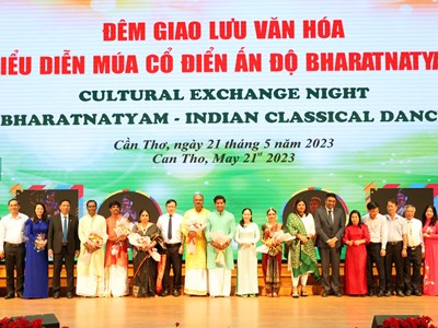 Giao lưu văn hóa múa cổ điển Ấn Độ Bharatnatyam