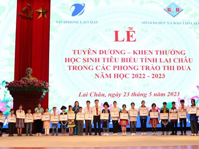 Lai Châu tuyên dương, khen thưởng 190 học sinh tiêu biểu