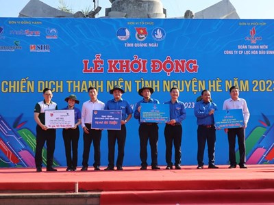 Quảng Ngãi: Khởi động Chiến dịch Thanh niên tình nguyện Hè năm 2023