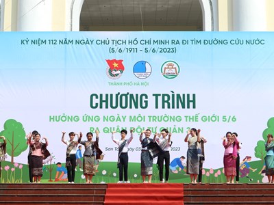 Hà Nội hưởng ứng Ngày môi trường Thế giới