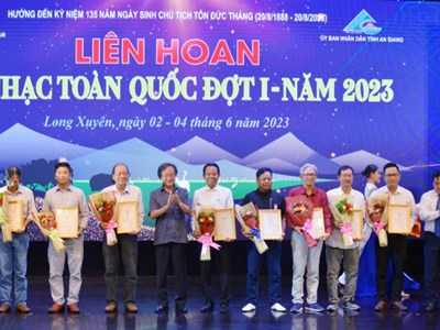 Bế mạc Liên hoan Âm nhạc toàn quốc đợt I năm 2023