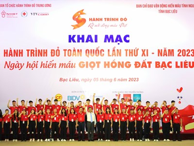 Bạc Liêu: Hành trình Đỏ năm 2023 với sứ mệnh “Kết nối dòng máu Việt”
