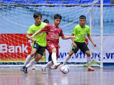 Xác định 4 đội mạnh nhất tại Giải Futsal Sinh viên khu vực Tây Nguyên 2023