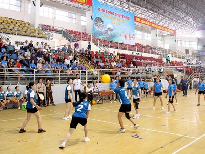 Giải bóng chuyền hơi người cao tuổi Phú Thọ năm 2023