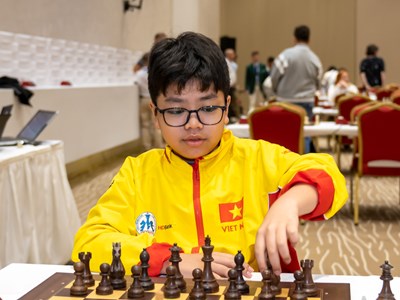 Việt Nam giành 3 HCV tại giải cờ vua trẻ thế giới