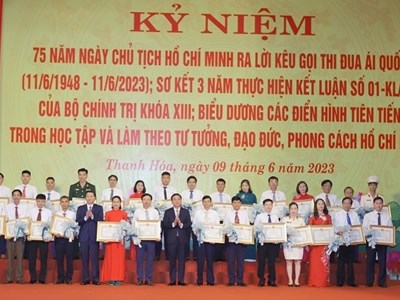Thanh Hóa biểu dương tập thể, cá nhân học tập và làm theo Bác
